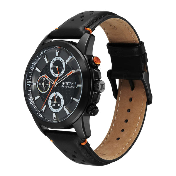 Titan Men Stainless Steel Round Shape Watches(90152KL02) - Image 3