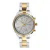 Titan Quartz Multifunction Silver Dial Stainless Steel Strap Watch for Men