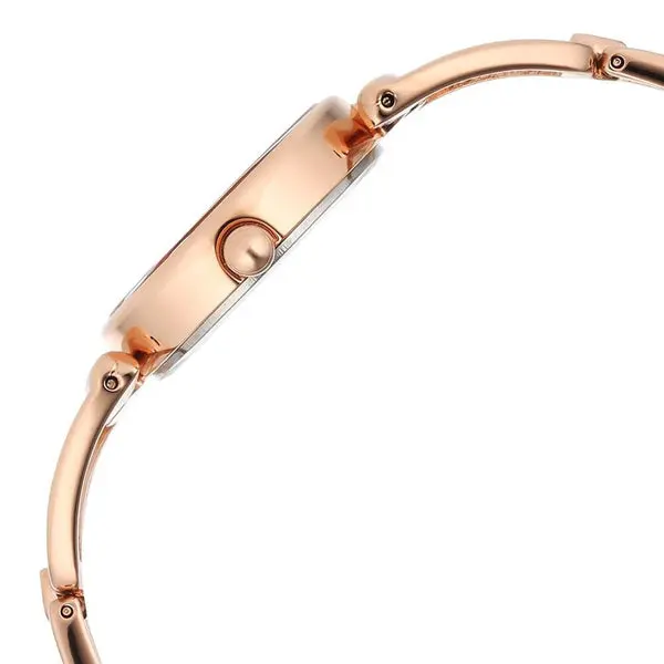 Titan Raga Ascend Quartz Alog Brown Dial With Rose Gold Color Metal Strap Watch For Women - Image 4
