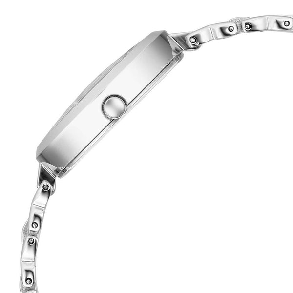 Titan Raga Memoirs Quartz Analog Silver Dial With Silver Color Metal Strap Watch For Women - Image 4