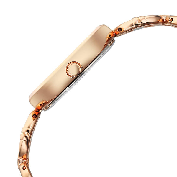 Titan Raga Showstopper Quartz Analog Rose Gold Dial Metal Strap Watch For Women - Image 2