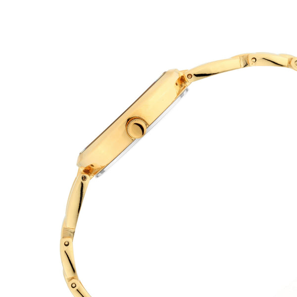Titan Raga Viva Golden Dial Analog with Date Metal Strap Watch for Women - Image 4