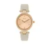 Titan Raga Viva Rose Gold Dial Women Watch With Leather Strap