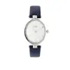 Titan Raga Viva Silver Dial Analog Leather Strap watch for Women