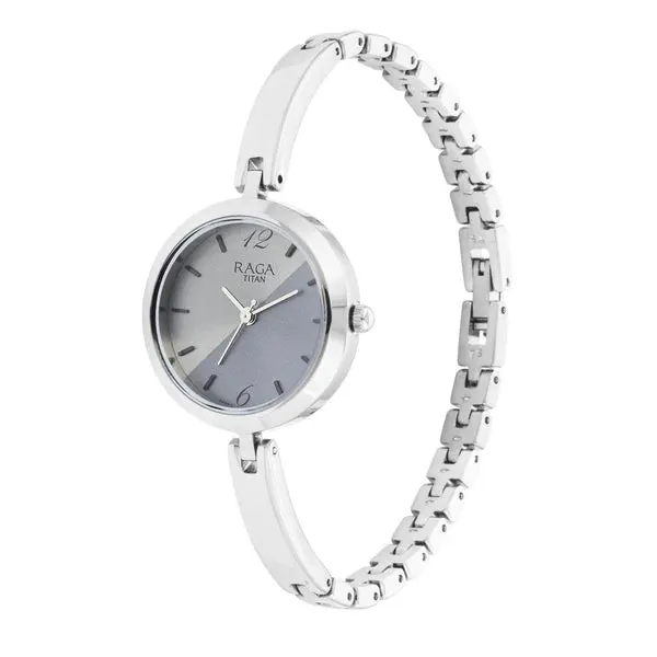 Titan Raga Viva Silver Dial Women Watch With Metal Strap - Image 3