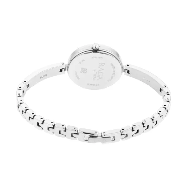 Titan Raga Viva Silver Dial Women Watch With Metal Strap - Image 5