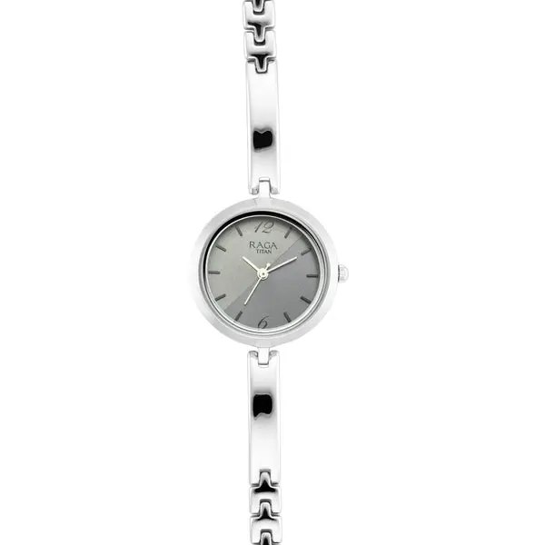 Titan Raga Viva Silver Dial Women Watch With Metal Strap - Image 6