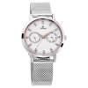 Titan Sparkle Black Dial Analog with Day and Date Stainless Steel Strap Watch for Women
