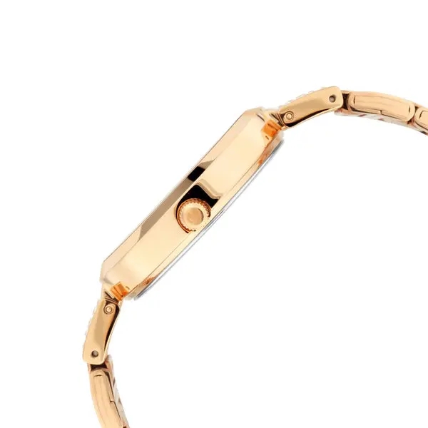 Titan Sparkle Rose Gold Dial Analog with Date Metal Strap watch for Women - Image 3