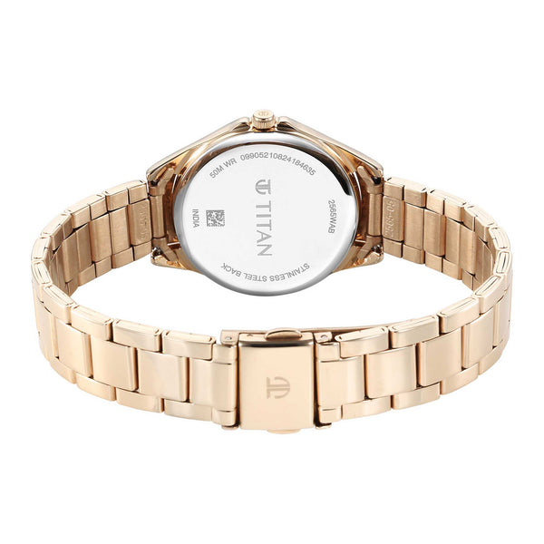 Titan Women Brass Round Shape Watches(2565WM06) - Image 5