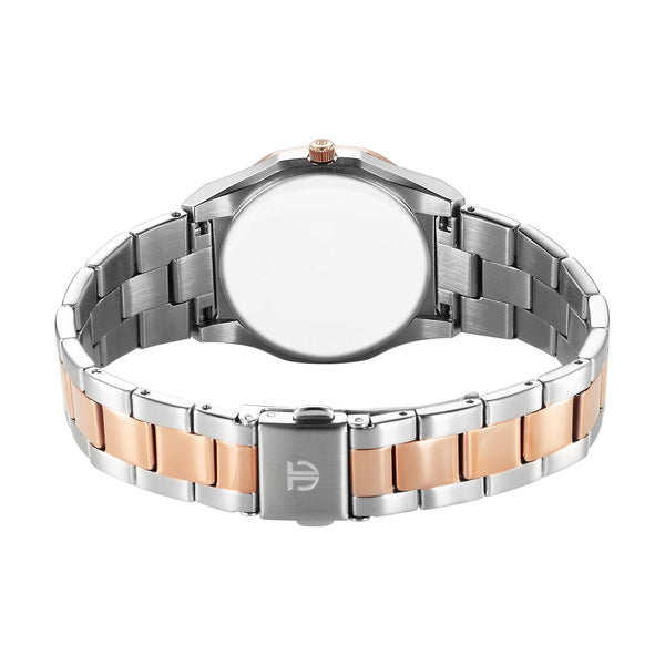 Titan Workday Wonders Quartz Analog with Date Pink Mother Of Pearl Dial Stainless Steel Strap Watch For Women - Image 3