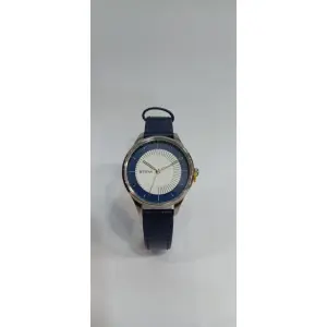 Titan Yin & Yang White Dial Analog Leather Strap Watch for Women