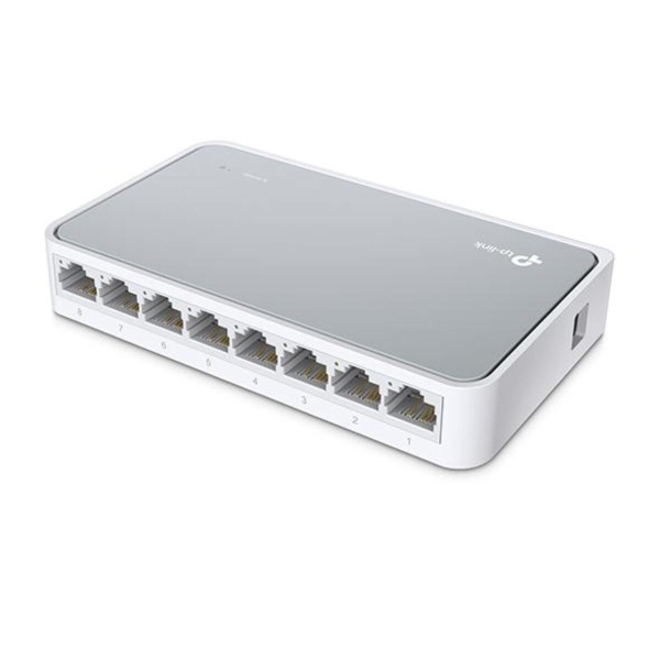TP Link 8-Port 10/100Mbps Desktop Switch (TL-SF1008D) - Image 2