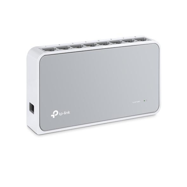 TP Link 8-Port 10/100Mbps Desktop Switch (TL-SF1008D) - Image 4