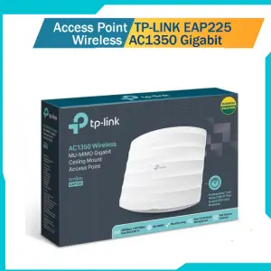 TP-Link EAP-225 EAP225 AC1350 Wireless MU-MIMO Gigabit Ceiling Mount Access Point