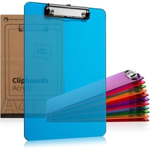 Transparent A4 Clip Board