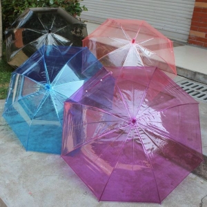 Transparent Umbrella For School Dramas/Rain/Sun - Multicolor | Free Size | Umbrella For Men And Women