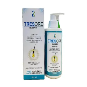 Tresore Anti Dandruff Anti Hairfall Shampoo, 200ml