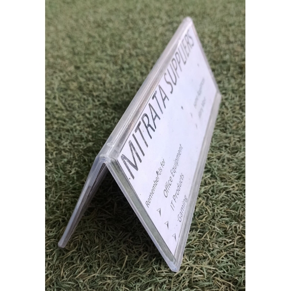 Triangular Plastic Name Plate (PY-034) - Image 3