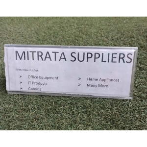 Triangular Plastic Name Plate (PY-034)