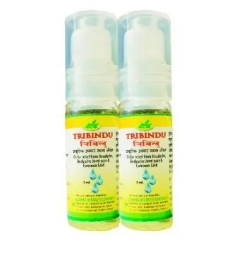 Tribindu Roll On: Instant Relief, Naturally 5ml Pack Of 3