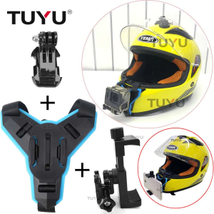 TUYU Motorcycle Helmet Chin Bracket For Gopro All Camera Motorcycle