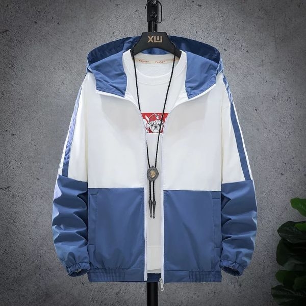 Two Tone Double Layered Windcheater For Men - Fashion | Jackets For Men | Windcheaters For Men | Men'S Wear - Image 4