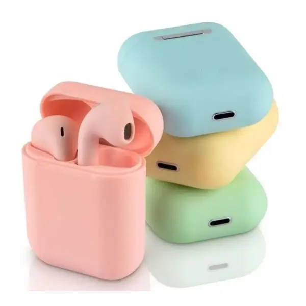 TWS I-12 True Wireless Headset Earbuds - Image 2