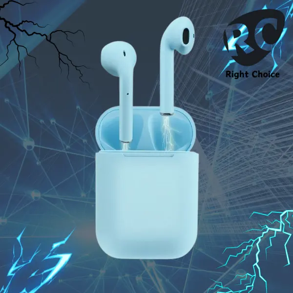 TWS I-12 True Wireless Headset Earbuds - Image 3