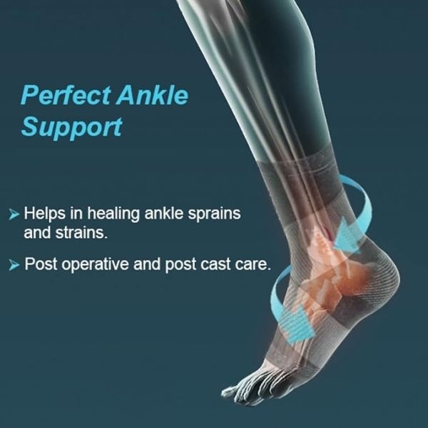 Tynor Ankle Binder , Adjustable Ankle Support , D 01 - Image 5