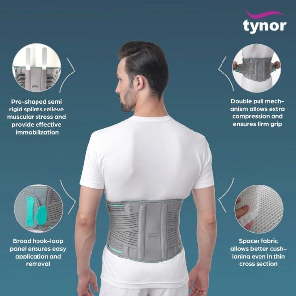 Tynor Cure (A 04) LS Belt Lumbopore - Image 4