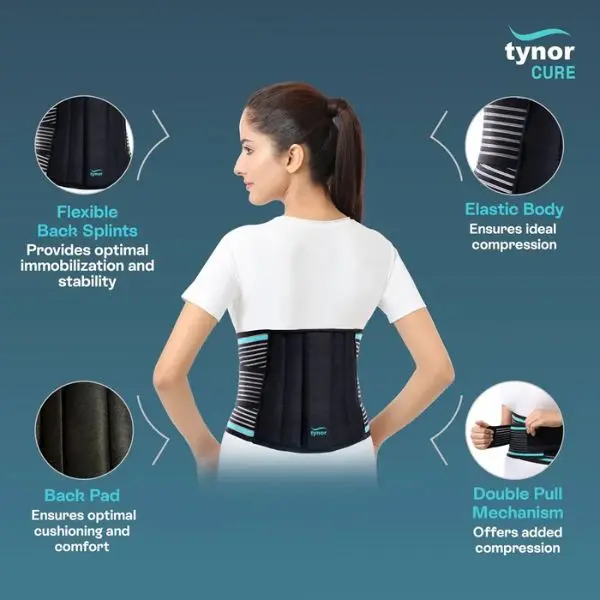 Tynor Cure (A 05) Lumbo Sacral Belt - Image 4
