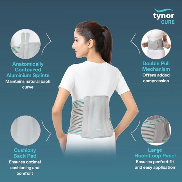 Tynor Cure (A 07) Contoured L.S. Support - Image 3