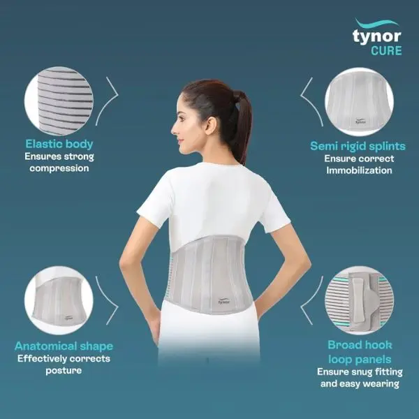 Tynor Cure (A 15) Lumbo Support - Image 2