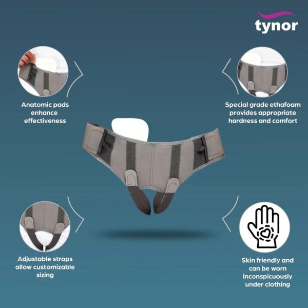 Tynor Cure (A 16) Hernia Belt - Image 3
