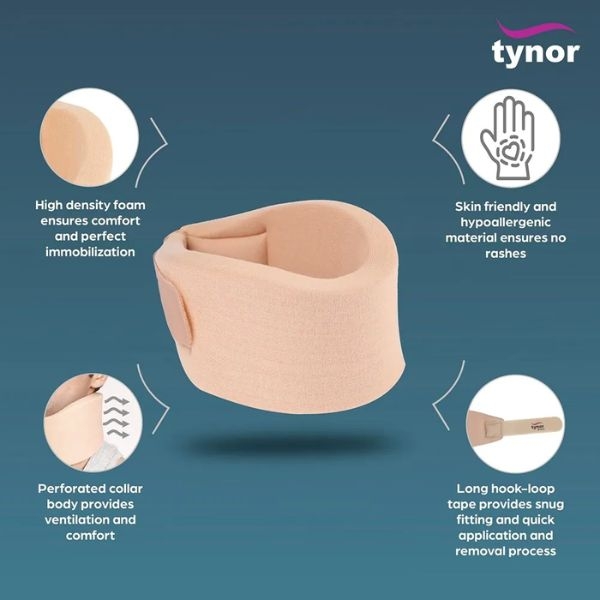 Tynor Cure (B 01) Cervical Collar With Firm Density - Image 3