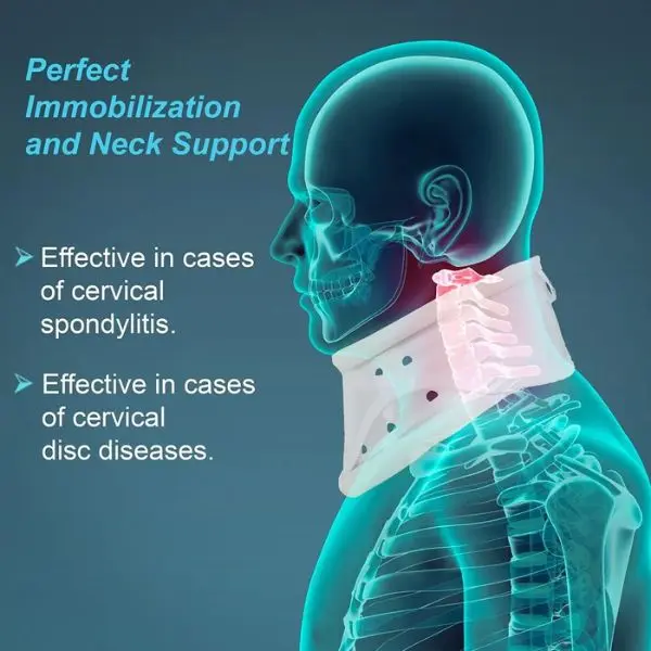 Tynor Cure (B 03) Cervical Collar Hard Adjustable - Image 4