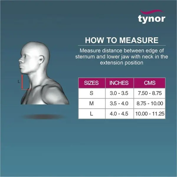 Tynor Cure (B 03) Cervical Collar Hard Adjustable - Image 2