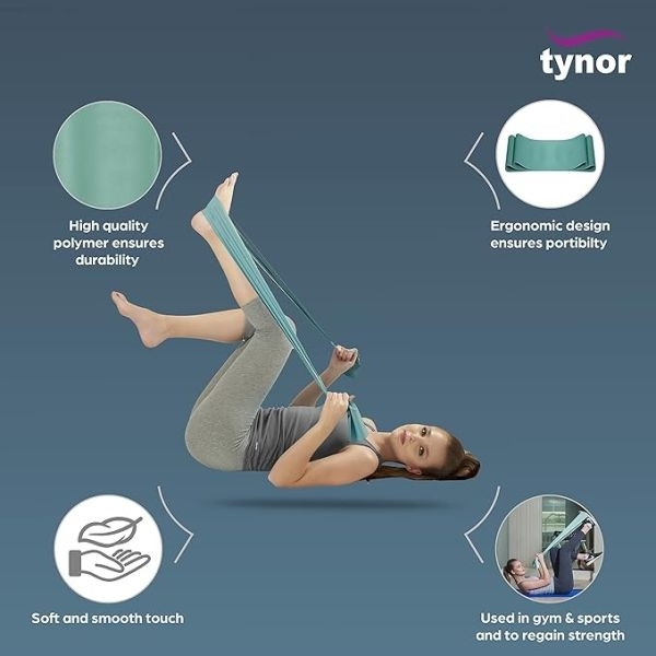 Tynor Exercise Resistance Band For Legs And Arms For Men And Women - Image 5