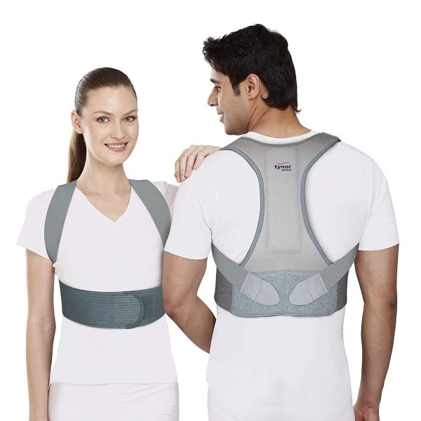 Tynor Posture Corrector For Women & Men - Adjustable Back Straightener For Upper Back Pain Relief - Image 5