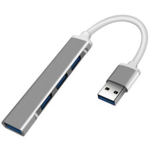 Type C USB Hub | 4 Port | Silver