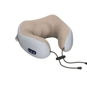 U-Shaped Massage PillowPortable Neck Massager U-Shaped Memory Foam Electric Neck Massage to Relieve Muscle Pain