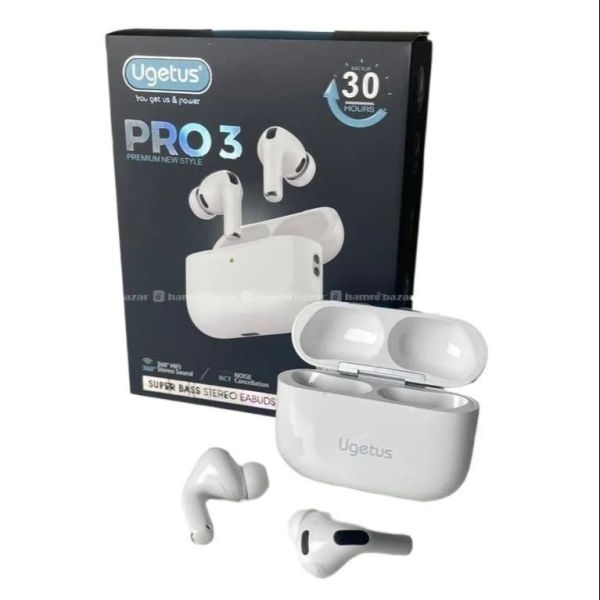 UGETUS PRO 3 30Hours Backup ENC + ANC Wireless Earbuds Noise Reduction (6 Months Warranty) - Image 4