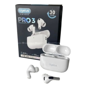 UGETUS PRO 3 30Hours Backup ENC + ANC Wireless Earbuds Noise Reduction (6 Months Warranty)