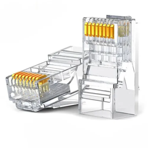 Ugreen 100X Plug Coupler End RJ45 8P8C Cat 6 Transparent