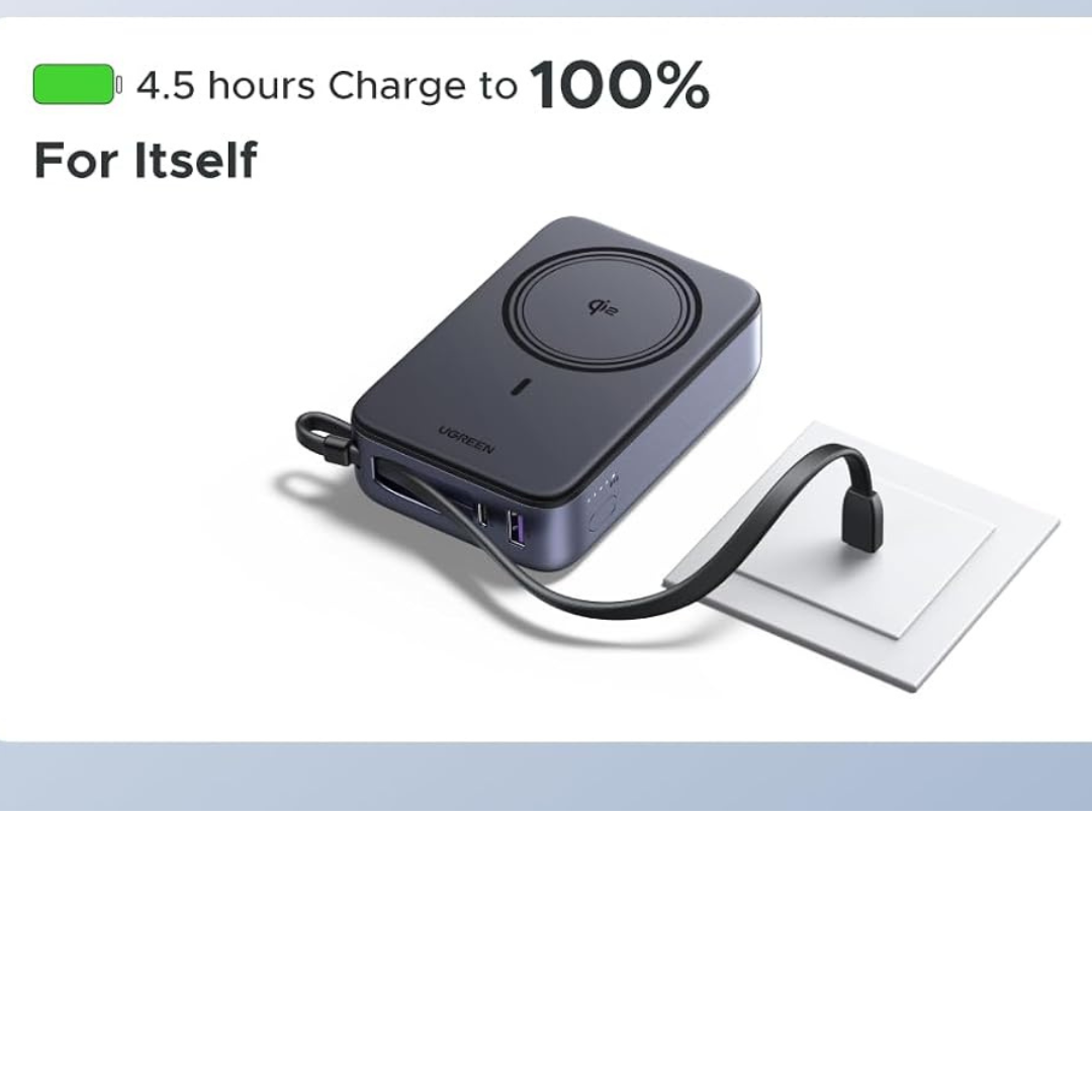 UGREEN 20000mAh 15W Qi2 Wireless Power Bank Overview - Image 9