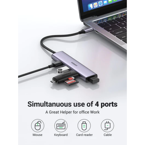 Ugreen 4 in 1 USB C Hub - Image 6