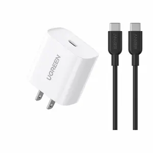 UGREEN ANKER Mfi Certified Charger Combo for Iphone, Pixel and Other Flagship Phones