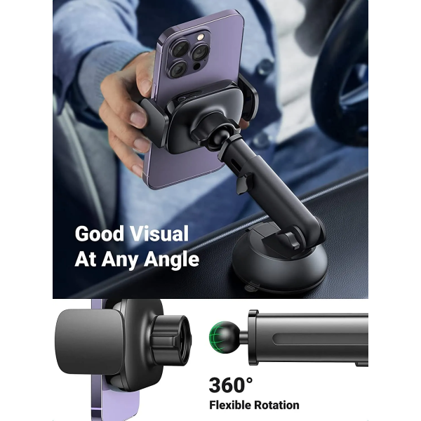 Ugreen Gravity Car Phone Holder With Suction Cup - Image 4
