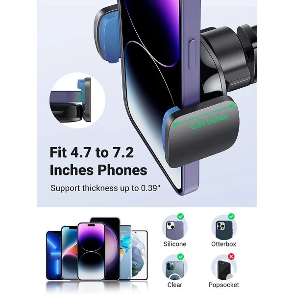 Ugreen Gravity Car Phone Holder With Suction Cup - Image 5